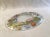 Glass Vintage Dorothy C. Thorpe Wildflowers & Ribbon Oval Glass Large Serving Platter For Sale - Image 7 of 13
