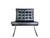 Barcelona Chair by Mies Van Der Rohe for Knoll International For Sale - Image 16 of 16