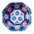 Antique Japanese Imari Octagonal Porcelain Bowl, Cobalt Blue & Iron Red, Meiji Period For Sale