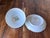 Cornflower Blue Late 20th Century Ancienne Manufacture Royale De Limoges France Marie Antoinette Pattern Round Butter Dish For Sale - Image 8 of 9