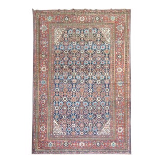 Antique Persian Mahal Rug - 9'4" x 13'10" For Sale