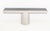 J. Wade Beam for Brueton "Tee" Console Table, black glass top above T-shape stainless steel base. 30.25" H x 84" W x 18"...