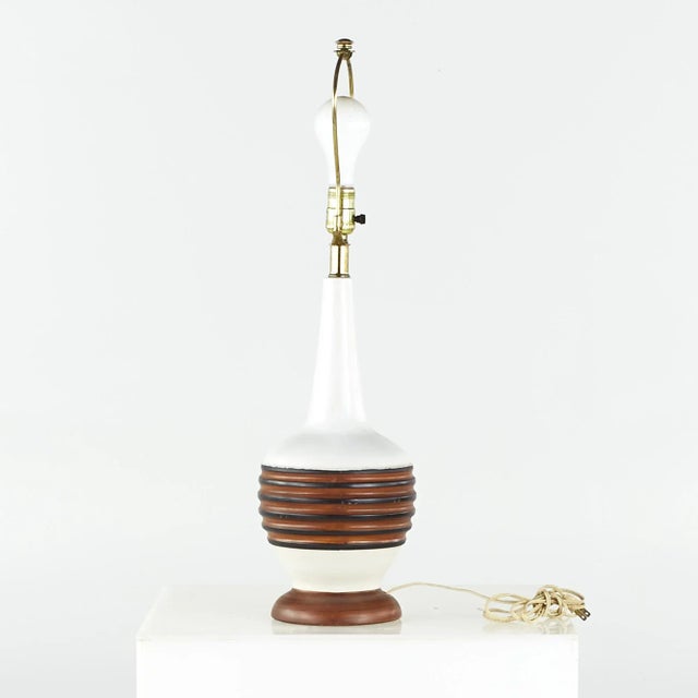 Mid 20th Century Mid Century Table Lamps - Pair For Sale - Image 5 of 8