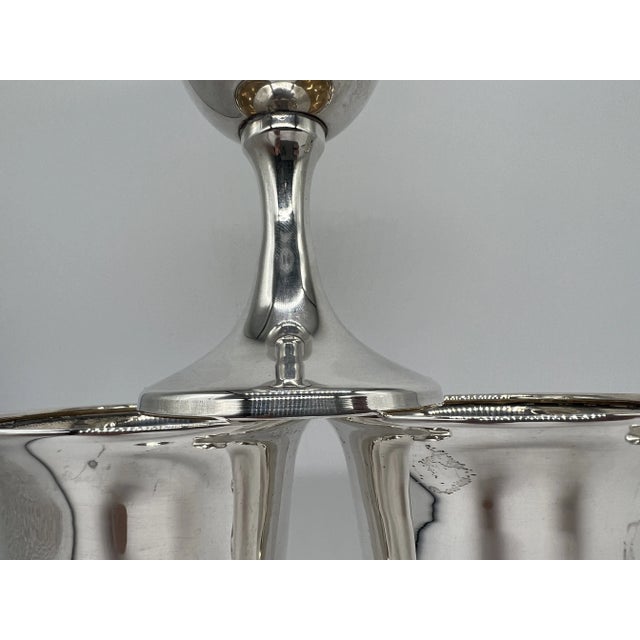 American Set of 8 Revere Silversmiths Sterling Silver Goblets 6.25" Pattern #228 For Sale - Image 3 of 4