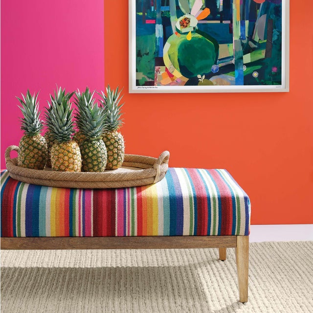 2020s Dash & Albert by Annie Selke Dunes Bleached Oak Woven Jute Rug, 5' x 8' For Sale - Image 5 of 6