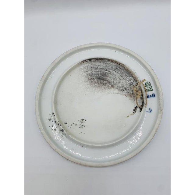 Easter Plate with Stork Motif by Bing Grondahl, 1931 For Sale - Image 4 of 5