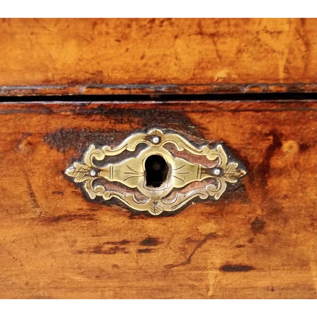 Victorian French Leather Glove Box For Sale - Image 10 of 12