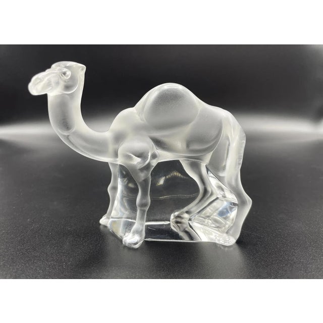 Tanger Chameau Sculpture from Lalique, 1970s For Sale - Image 9 of 10