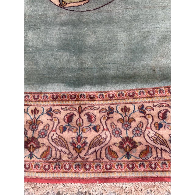 Mid-Century Kashan Dabir Rug from Bobyrugs, 1950s For Sale - Image 11 of 18