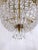 1960s Italian Brass Basket Chandelier For Sale - Image 4 of 10