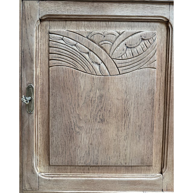 Art Deco Oak Buffet, 1930s For Sale - Image 14 of 15