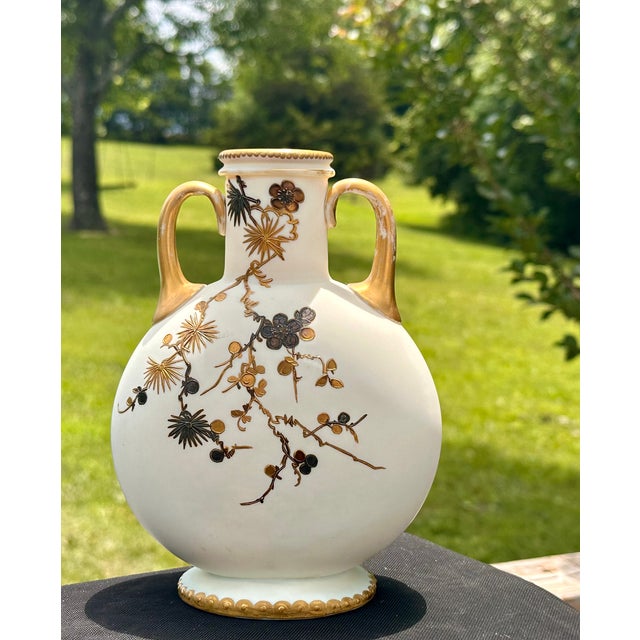 Thomas Webb & Sons Opaline Jules Barbe Vase For Sale - Image 18 of 18