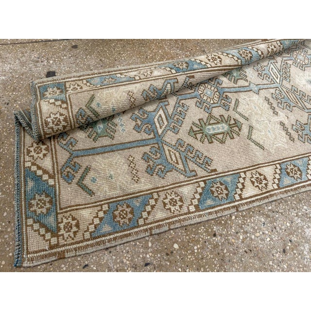 Galerie Shabab Collection Mid-20th Century Turkish Anatolian Runner For Sale - Image 10 of 10