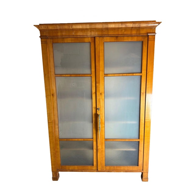 Antique Biedermeier Austrian Cabinet, 1840 For Sale - Image 9 of 9