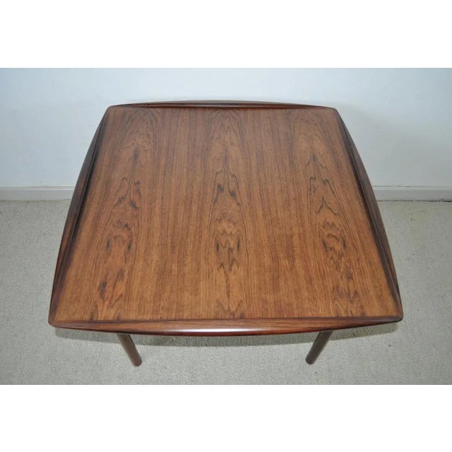 Modern Danish Coffee Table in Rosewood by Grete Jalk for P. Jeppesen For Sale - Image 10 of 14