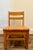 Late 20th Century Child's Wood School Chair For Sale - Image 4 of 7