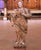17th Century 17th Century French Louis XIV Carved Polychrome Devotional Female Saint Figure For Sale - Image 5 of 9