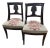 Mid 20th Century Rococo Shell Needlepoint Chairs a Pair For Sale
