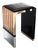 "Stabilità" Bar Stool With Stainless Steel and Bronze For Sale