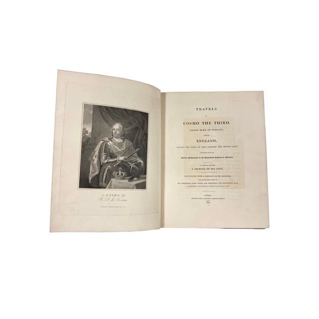 Animal Skin The Travels of Cosmo the Third, Translated in English 1821 For Sale - Image 7 of 16