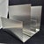 Gray Space Age Brushed Aluminum Magazine Rack, France, 1970s For Sale - Image 8 of 10