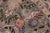 Textile Shabby Chic 1990's Botanical Pak-Persian Green/Grey Wool Round Rug- 5'11'' X 5'11'' For Sale - Image 7 of 9