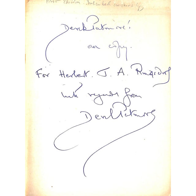 PATMORE, Derek Inscribed on FFEP author's own copy for Herbert J.A. Runsdorf The Studio Limited 1934 10" x 7 1/2" 48...