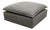 Cali Slate Performance Fabric Ottoman For Sale