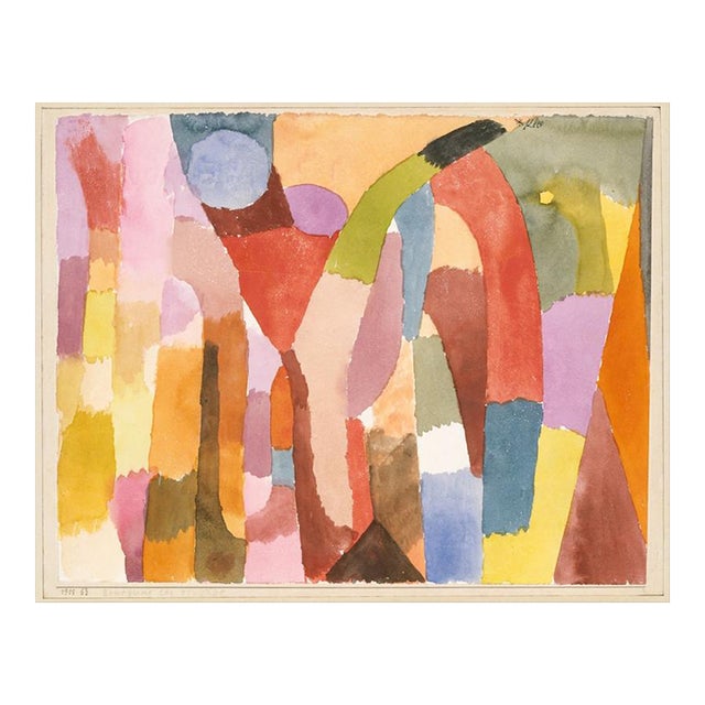 Paul Klee 'Movement of Vaulted Chambers' Archival Pigment Print Unframed Reproduction For Sale