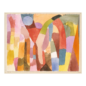 Paul Klee 'Movement of Vaulted Chambers' Archival Pigment Print Unframed Reproduction