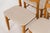 Wood Brutalist Chairs in Oak by Henning Kjaernulf, Set of 6 For Sale - Image 7 of 15