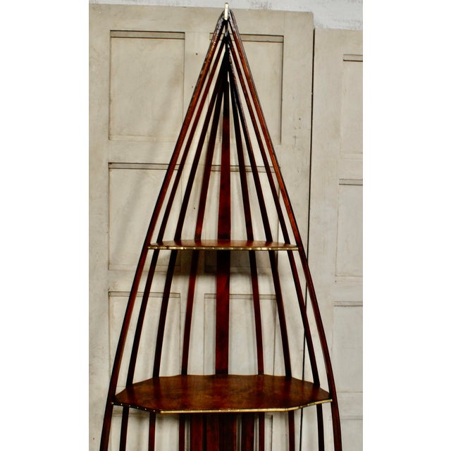 Vintage Skeleton Canoe Bookshelf by Blandford, 1940 For Sale - Image 9 of 12