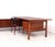 Mid-Century Modern Executive Desk with Sideboard by Arne Vodder for Sibast, 1960s, Set of 2 For Sale - Image 3 of 18