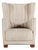 Large Danish Art Deco Wool Lounge Chair in the style of Fritz Hansen, 1930s For Sale