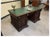 Antique Gründerzeit Partner Desk, 1880 For Sale - Image 11 of 14