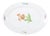 Large Oval Serving Dish in Porcelain with Floral Motif from Meissen, 1930s For Sale