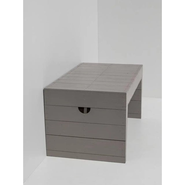 Gray Console or Side Table by Dom Hans Vd Laan For Sale - Image 8 of 12