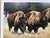 1991 Jocelyn Lillpop Russell BOUNDARY LINE-BISON Signed Numbered American Print This product is a limited edition print...