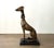 Brown Life-Size Italian Seated Whippet, 1960s For Sale - Image 8 of 9