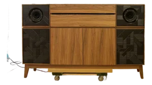 Prototype Penfolds Grange 70th Anniversary Record Console Cabinet – Symbol Audio