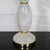 2020s Pair of barrel shaped rock crystal table lamps For Sale - Image 5 of 7