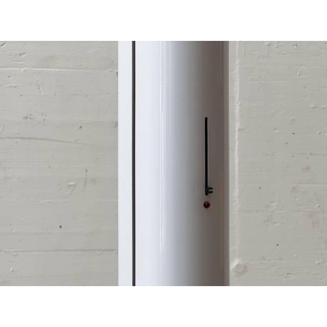 Megaron Floor Lamp in White by Gianfranco Frattini for Artemide, 1970s For Sale - Image 6 of 18
