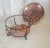 Vintage Two Copper & Wrought Iron Turkish Tray Table For Sale In Phoenix - Image 6 of 8