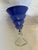 Contemporary Memphis Style Vintage Glass Vase Bowl For Sale - Image 3 of 4