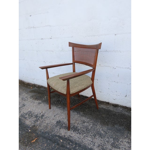 Paul McCobb for Planner Group Mid Century Caned Dining Chairs Set of Eight 6323 For Sale In Miami - Image 6 of 18