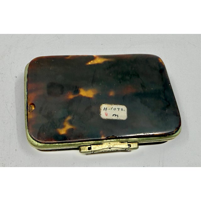 19th Century Set of 3 Victorian Horn Snuff or Trinket Boxes For Sale - Image 12 of 18