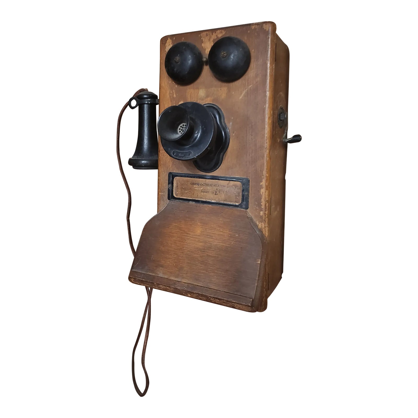 1902 Antique Wall Phone Chairish