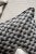 Originally an embossed vinyl Skiva now appears as a printed fabric using ombre tones to create a dimensional quality....