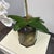 Savage London Painted Tole Canister + Faux Orchid Arrangement, 19th-Century For Sale - Image 11 of 12