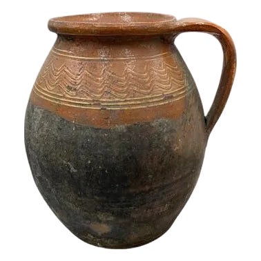 Antique Terracotta Vessel For Sale